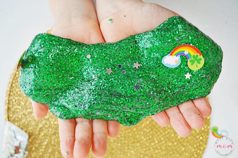 How To Make Glitter Slime - Must Have Mom